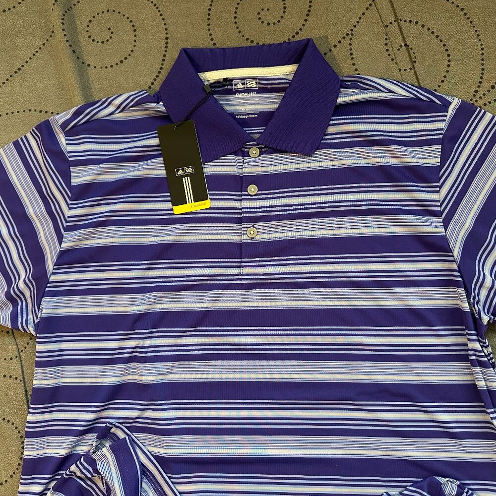 ADIDAS CLIMA LITE GOLF POLO SHIRT SIZE 2XL XL L MEN NWT $60.00